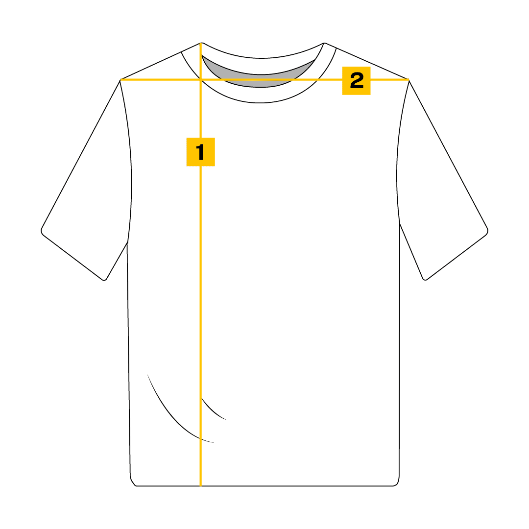 Size Guide Polo T-shirt Man